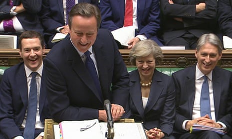 George Osborne, David Cameron, Theresa May and Philip Hammond