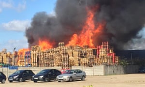 Dozens Of Firefighters Tackle North London Blaze Uk News