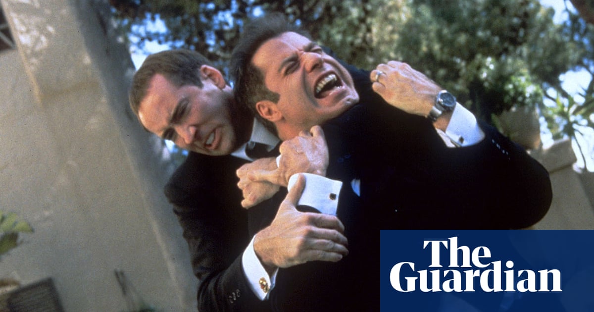 Face/Off is Woo, Cage and Travolta at their most bonkers – and it is a riot