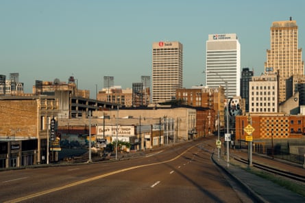 a city skyline