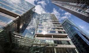 The Financial Conduct Authority building in Canary Wharf, London