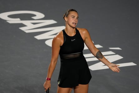 Aryna Sabalenka.