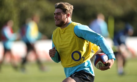 Ollie Hassell-Collins in training with England
