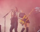 Haim's secret Glastonbury set review - sing-alongs and stomping songs from Worthy Farm's favourite sisters