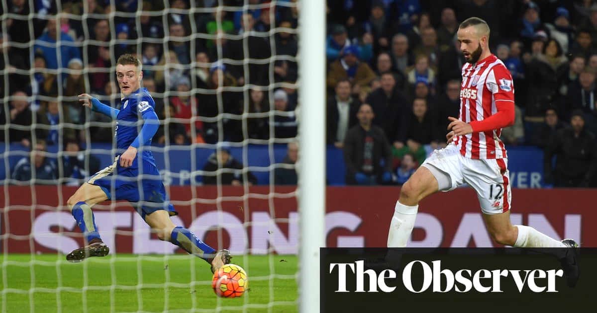 Jamie Vardy Scores To Help Leicester Beat Stoke And Reclaim Top Spot Premier League The Guardian Jamie Vardy Scores To Help Leicester Beat Stoke And Reclaim Top Spot Premier League The Guardian