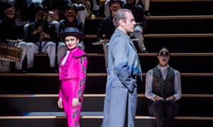 Anna Goryachova (Carmen) and Francesco Meli (Don Jose) in Carmen by Bizet @ Royal Opera House. Directed by Barrie Kosky. Conductor, Jakub Hrusa.