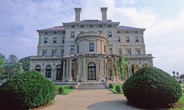 The Breakers mansion built by the Vanderbilt family in Newport, Rhode Island, US.