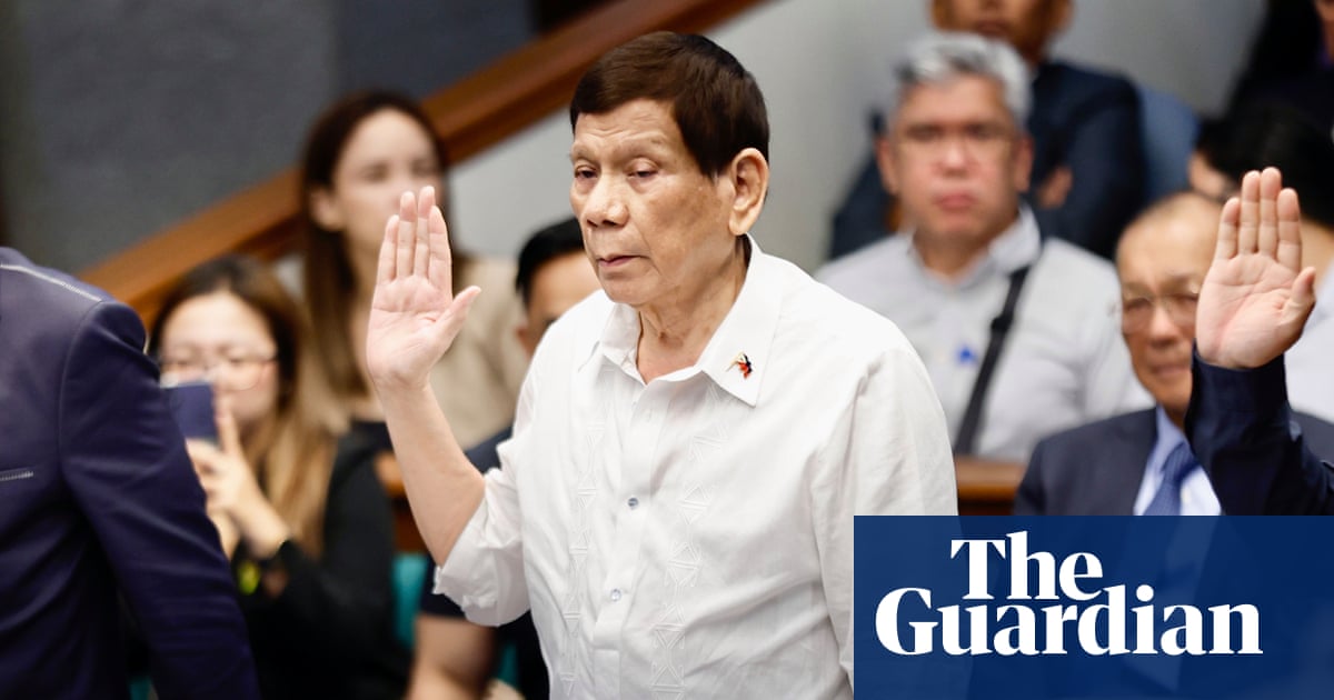Rodrigo Duterte, former Philippines president, charged with crimes against humanity at ICC
