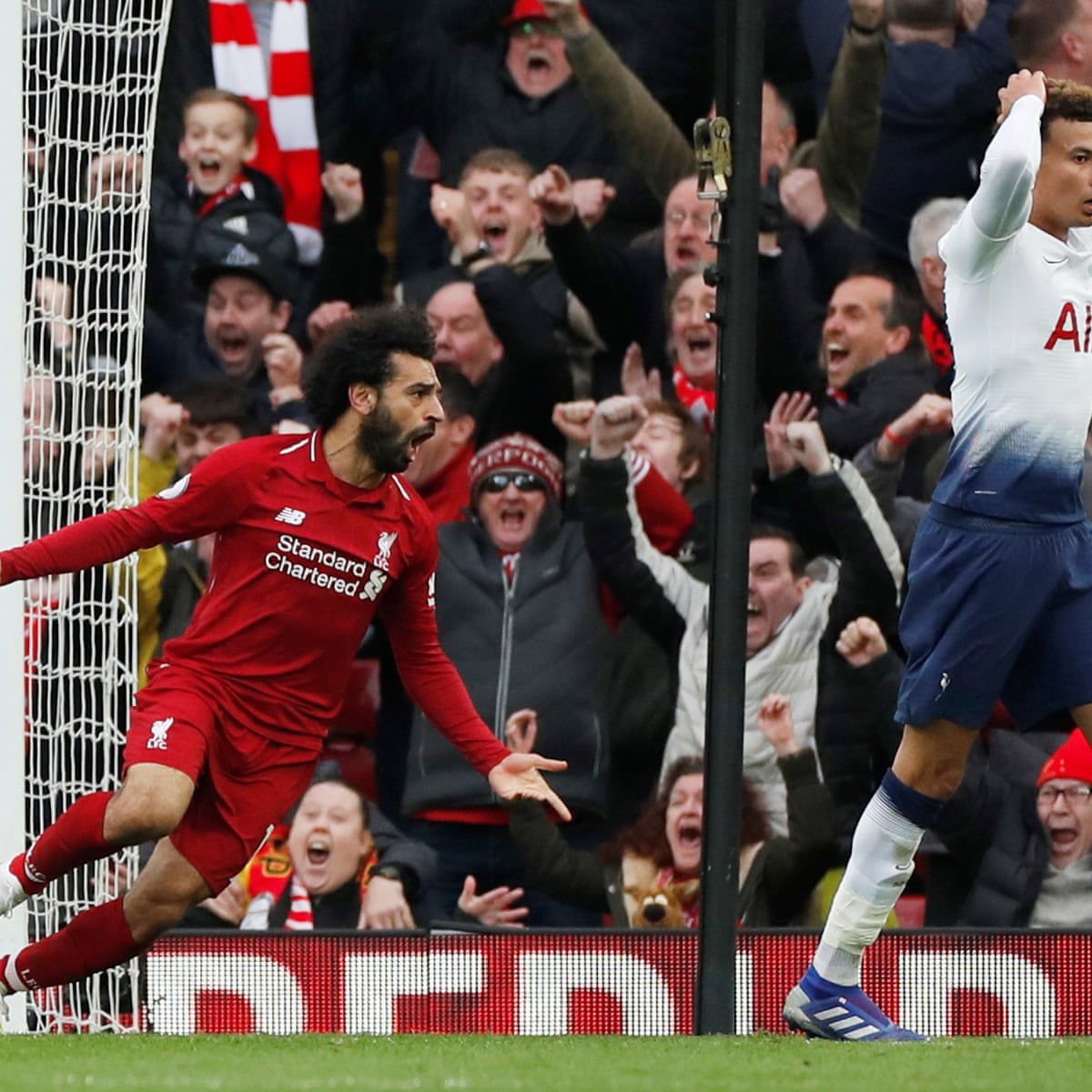 Liverpool 2 1 Tottenham Premier League As It Happened