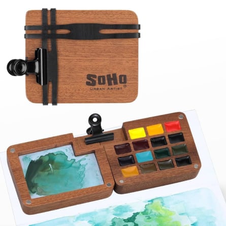 SoHo Watercolor Travel Set