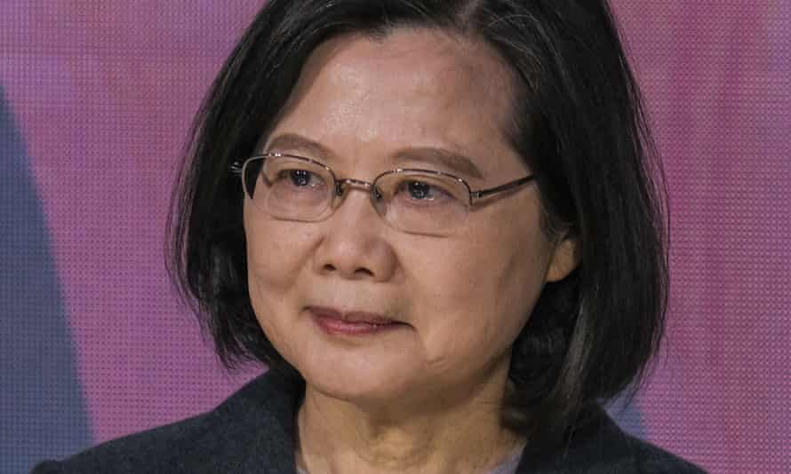 Tsai Ing-wen, the president of Taiwan
