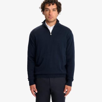 L’Estrange The 24 merino half-zip.