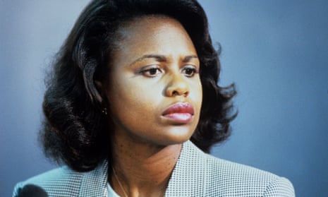 Workplace abuse … Professor Anita Hill accused a US supreme court nominee of sexual harassment in 1991.