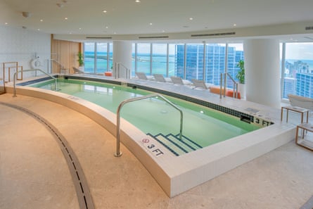 Immersion therapy … a spa at Aston Martin Residences.