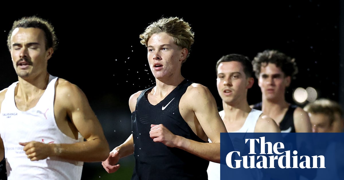 ‘I think I could run even faster’: the NZ teenager shattering athletics records