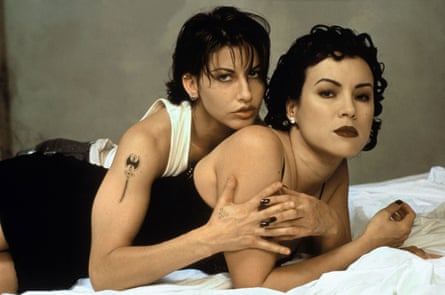 A version of the job has existed for decades … Gina Gershon and Jennifer Tilly in Bound (1996), whose sex scenes were choreographed by Susie Bright.