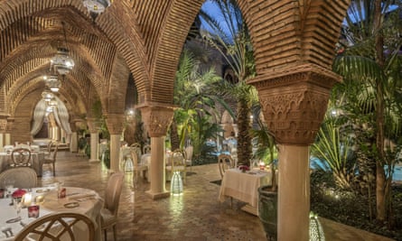 Ornate courtyards… La Sultana.