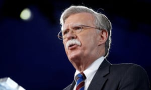 John Bolton. Trump has replaced HR McMaster, seen as a moderating force, with one of the most aggressive thinkers in US foreign policy.