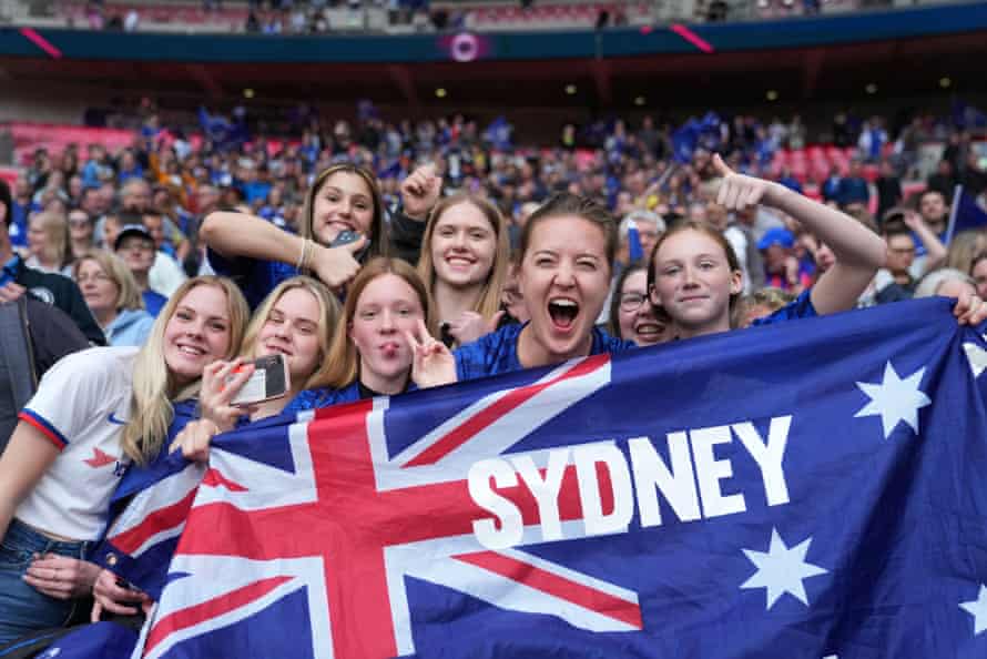 Chelsea fans from Sydney.