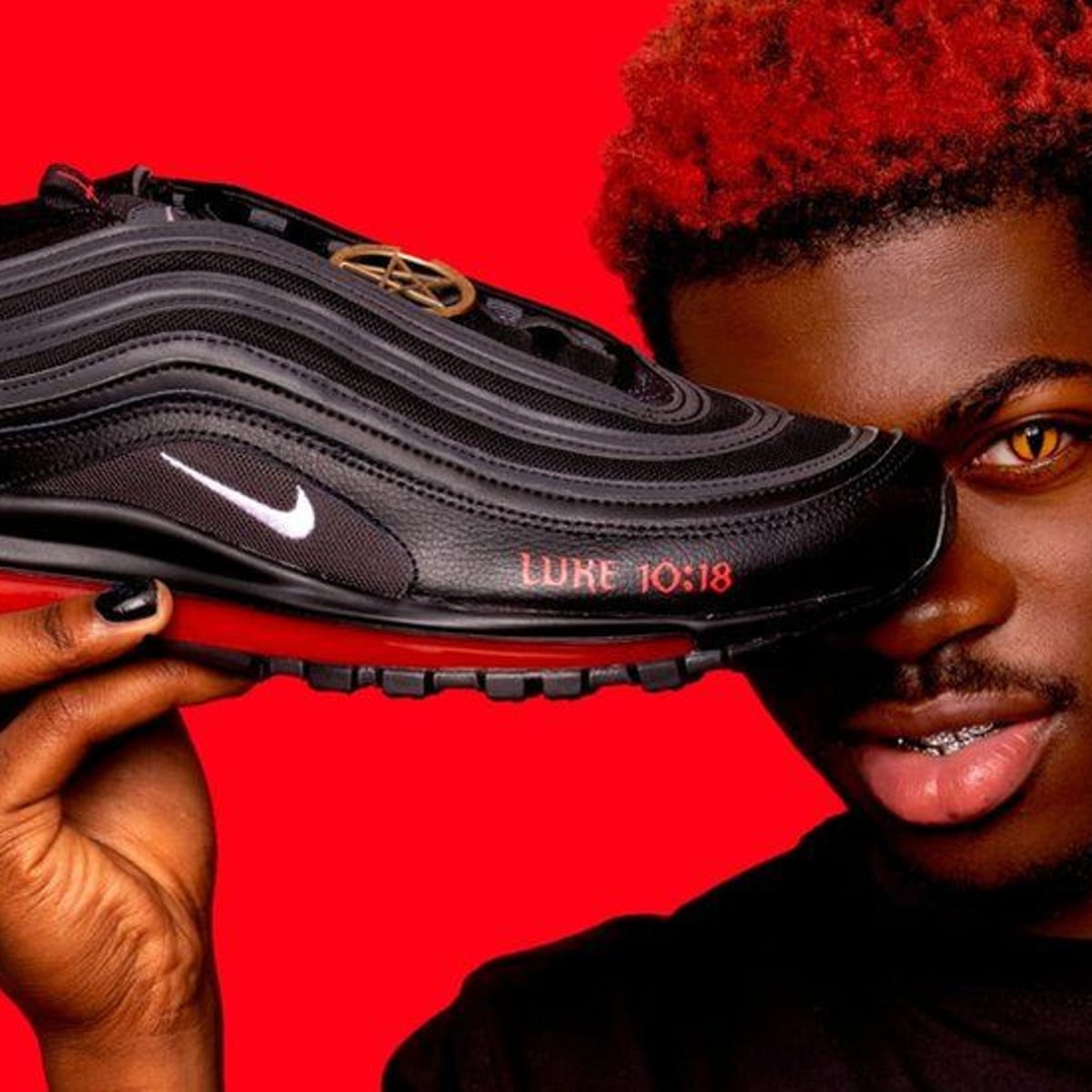 Harmonisch huiswerk Productiviteit Maker of Lil Nas X 'Satan shoes' blocked by Nike insists they are works of  art | Fashion | The Guardian