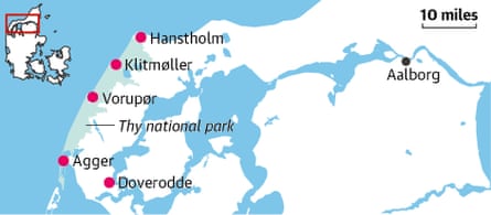Denmark map