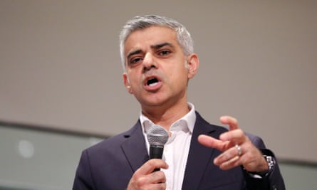 Sadiq Khan, the mayor of London
