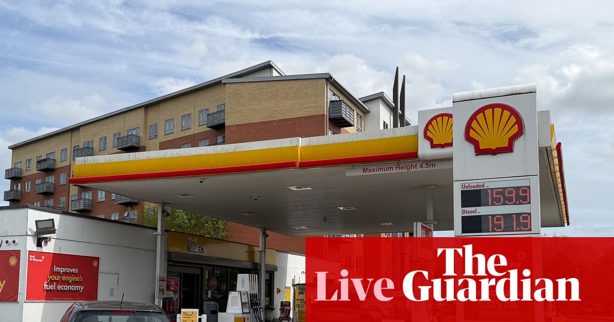 UK petrol and diesel prices finally starting to drop business live