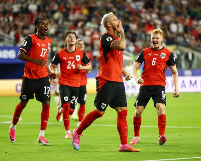 Marko Arnautovic adds gloss to scoreline as Austria see off World Cup debutants Jordan