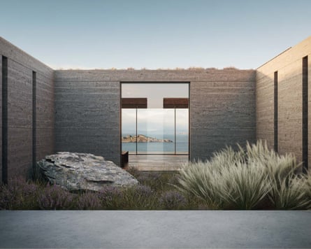 3D architectural visualisation of Stella McCartney’s proposed house in Roshven, Inverness-shire