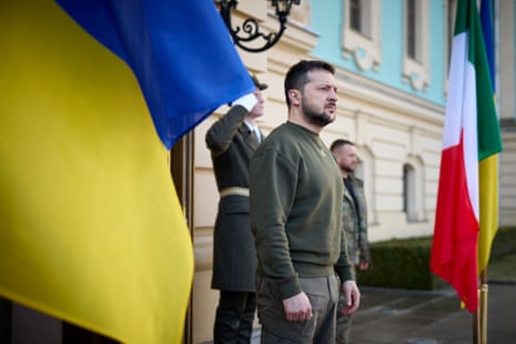 Ukraine's President Volodymyr Zelenskiy.