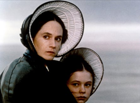 Holly Hunter and Anna Paquin in The Piano.