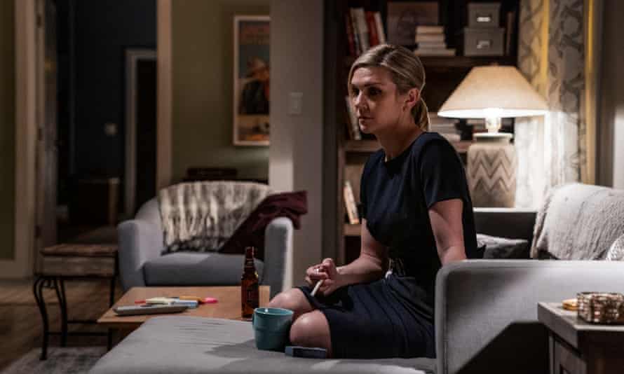 Still smoking … Rhea Seehorn as Kim Wexler.