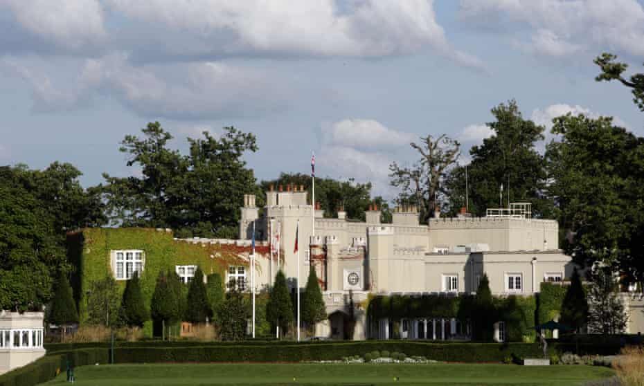 The clubhouse at Wentworth