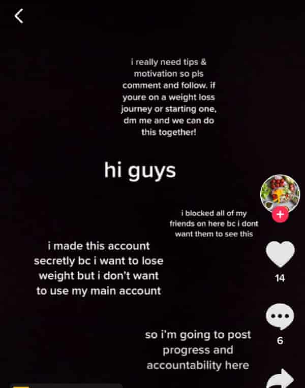 Tiktok Investigating Videos Promoting Starvation And Anorexia | Tiktok |  The Guardian