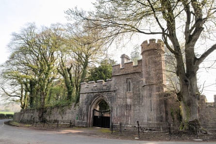 A tiny castle people can stay in, in County Cork, Ireland.