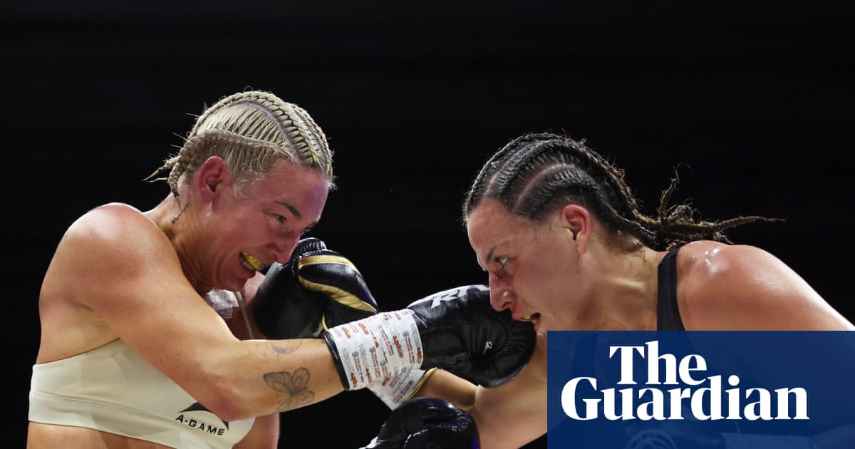 Chantelle Cameron unifies super-welterweight titles with points win over Mikaela Mayer
