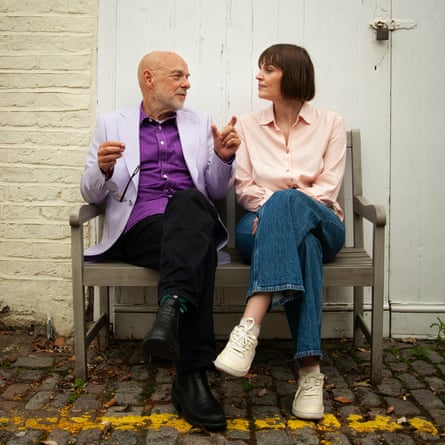 Brian Eno and Bette Adriaanse