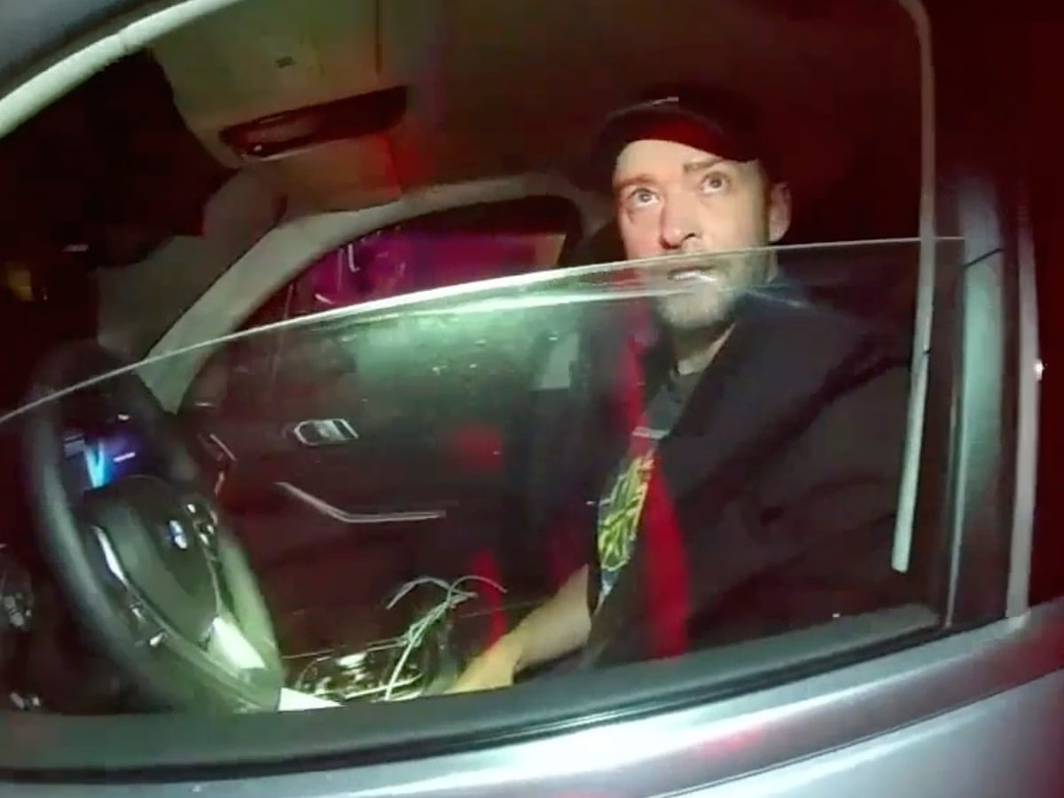 Justin Timberlake's DWI arrest video is released despite his attempt to block it | Justin Timberlake | The Guardian