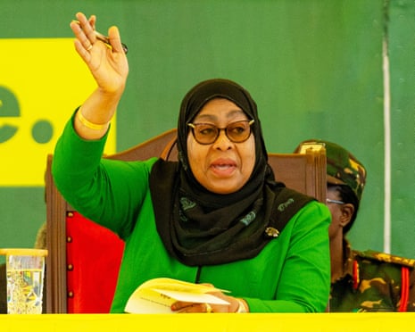 Tanzanian president poised to retain power as rivals barred from election Tanzanian president poised to retain power as rivals barred from election
