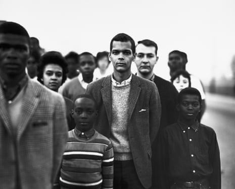 Student Non-Violent Coordinating Committee, headed by Julian Bond, Atlanta, Georgia, 23 March 1963.