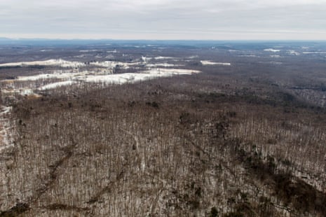 An area of the Cumberland plateau in Tennessee.