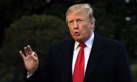 FILES-US-POLITICS-MASS-MEDIA-TRUMP<br>(FILES) In this file photo taken on March 24, 2019 US President Donald Trump speaks to reporters upon his return to the White House in Washington, DC. - President Donald Trump on March 26, 2019 branded the mainstream media the “enemy” and the “opposition party” after the Mueller report cleared him of collusion, accusing journalists of covering the Russia probe unfairly. “The Mainstream Media is under fire and being scorned all over the World as being corrupt and FAKE. For two years they pushed the Russian Collusion Delusion when they always knew there was No Collusion,” Trump tweeted.”They truly are the Enemy of the People and the Real Opposition Party!” (Photo by Eric BARADAT / AFP)ERIC BARADAT/AFP/Getty Images