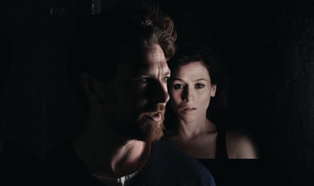 Yael Stone and Dan Spielman in a promo shot from Belvoir’s 2016 production of the Blind Giant Is Dancing