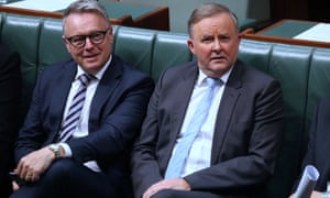 Joel Fitzgibbon and Anthony Albanese