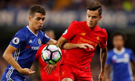 Would Philippe Coutinho, right, be tempted by a move to Barcelona if Liverpool miss out on the Champions League?