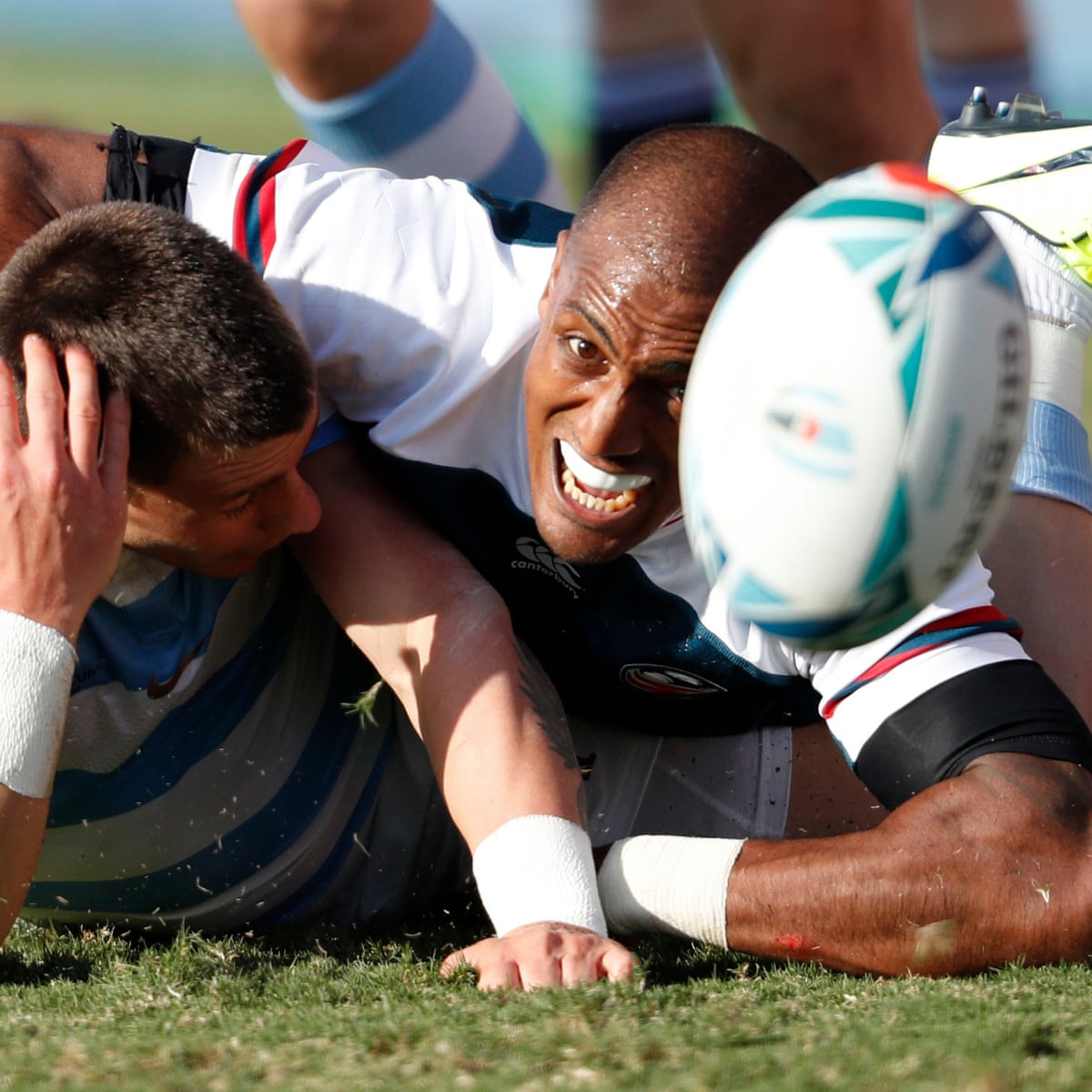 Argentina Beat Usa 47 17 At Rugby World Cup 2019 As It Happened Sport The Guardian