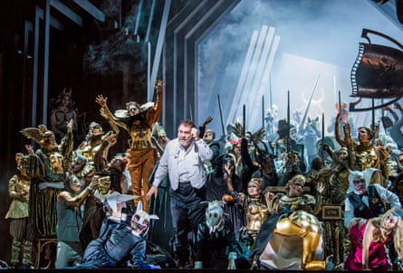 lots of people on stage in a scene from meistersinger