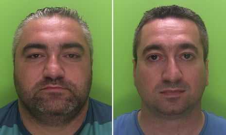 Erwin and Krystian Markowski have been jailed at Nottingham crown court after after trafficking people from Poland and sending them to work at Sports Direct.