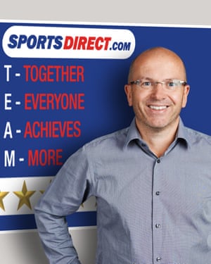 Sports Direct chief executive Dave Forsey.