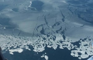 Such thin ice now could see record low summertime sea-ice conditions in the Arctic next September.